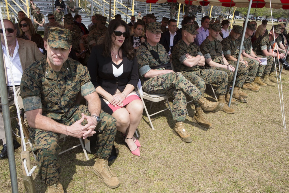 8th Marines Change of Command