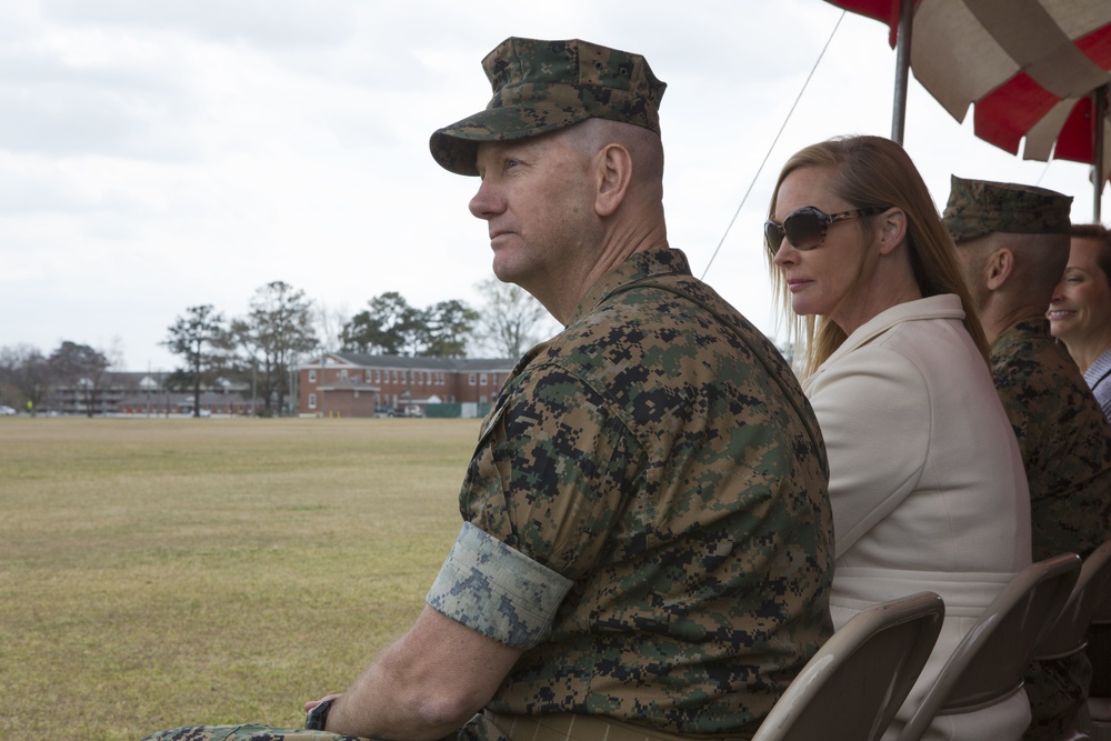 8th Marines Change of Command