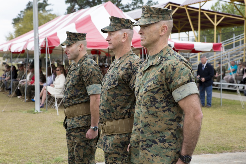 8th Marines Change of Command