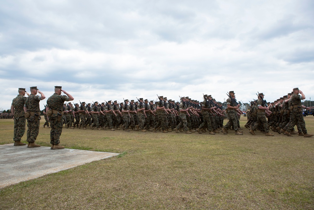 8th Marines Change of Command