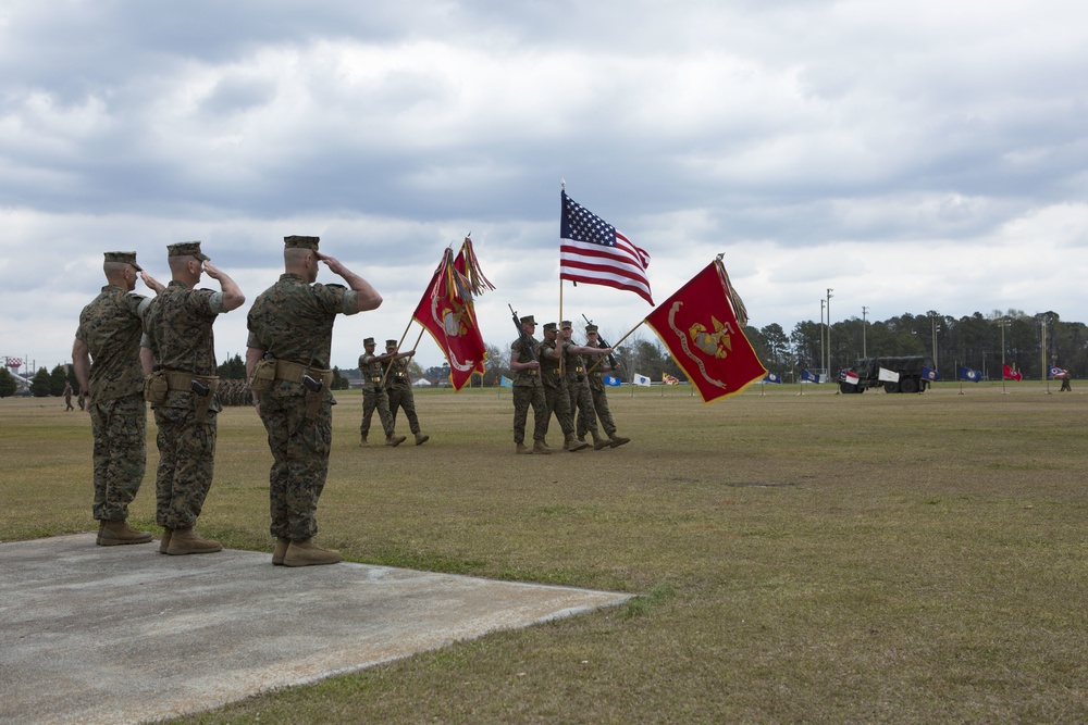 8th Marines Change of Command