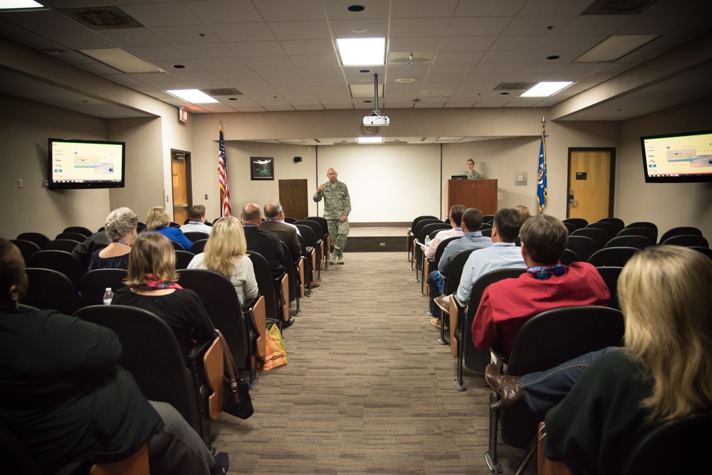 Gulf Coast civic leaders witness total force, innovation