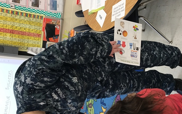 NAVSTA Sailors Partner with Junior Achievement
