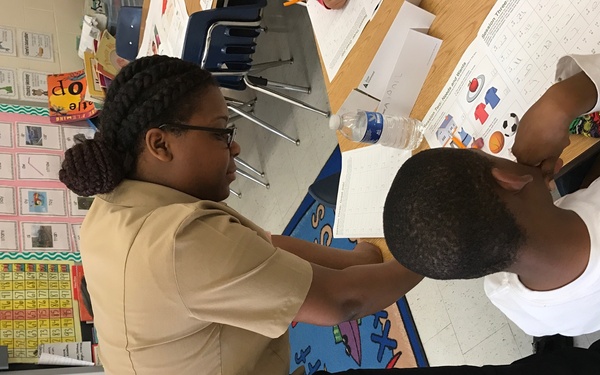 NAVSTA Sailors Partner with Junior Achievement