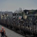 U.S. Army Vehicles Arrive in Orzysz Poland