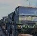 U.S. Army Vehicles Arrive in Orzysz Poland