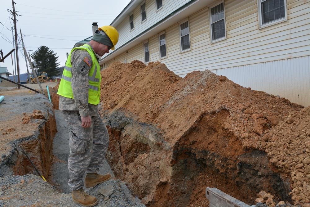 Ft. Indiantown Gap upgrading infrastructure, new sewer lines