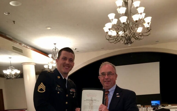 Texas ROA recognizes the 900th QM Co