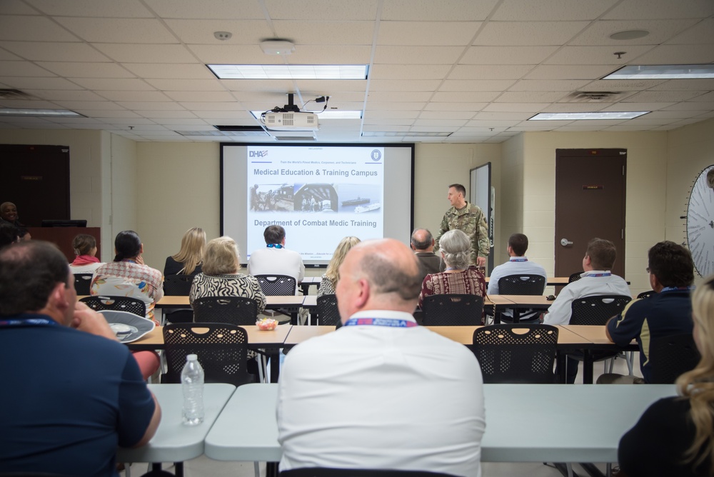 Gulf Coast civic leaders witness total force, innovation