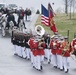 Graveside service for U.S. Marine Pvt. Harry K. Tye, killed during the Battle of Tarawa in World War II, takes place at Arlington National Cemetery