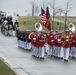 Graveside service for U.S. Marine Pvt. Harry K. Tye, killed during the Battle of Tarawa in World War II, takes place at Arlington National Cemetery