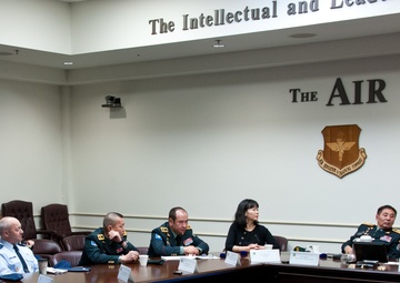 Mongolian Armed Forces Delegation Visits Air University