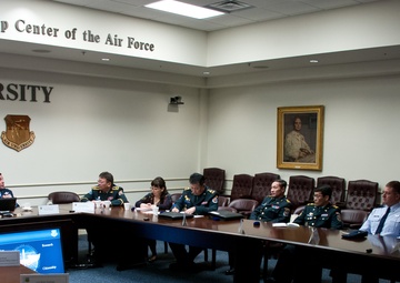 Mongolian Armed Forces Delegation Visits Air University