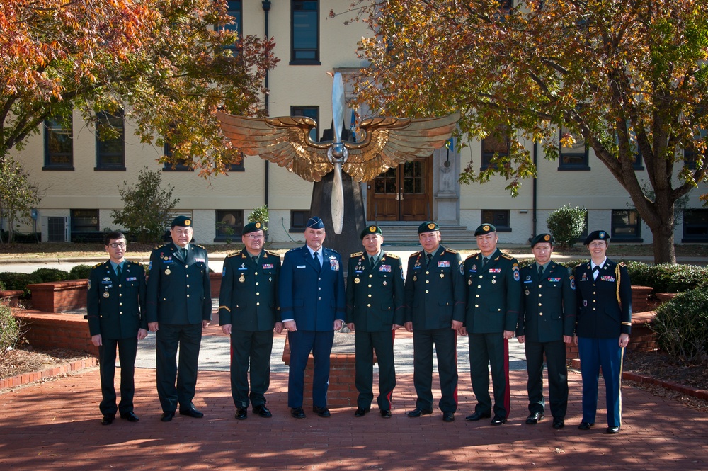 Mongolian Armed Forces Delegation Visits Air University