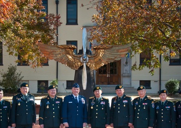 Mongolian Armed Forces Delegation Visits Air University