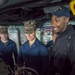 USS Bonhomme Richard (LHD 6) 31st MEU Marines tour the Bridge