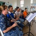 USFF Band Performs for Colombian Music Students