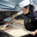 Famous Chef cooks aboard Amphibious Assault Ship USS America