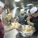 Famous Chef cooks aboard Amphibious Assault Ship USS America
