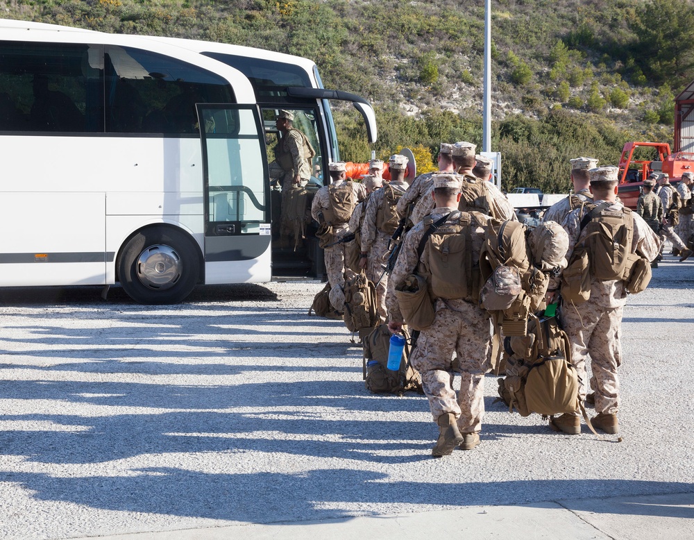 24th MEU Marines Moving Forward