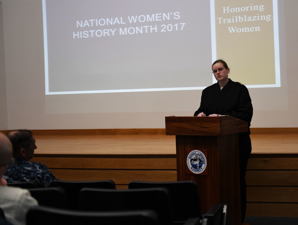 Naval Station Everett Celebrates Women's History Month