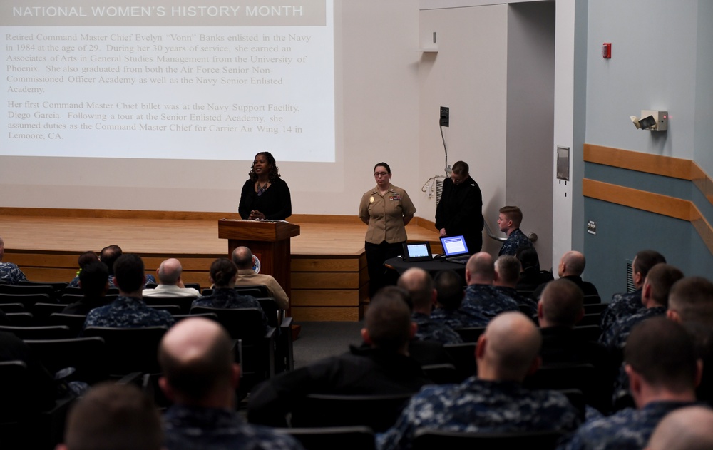 Naval Station Everett Celebrates Women's History Month