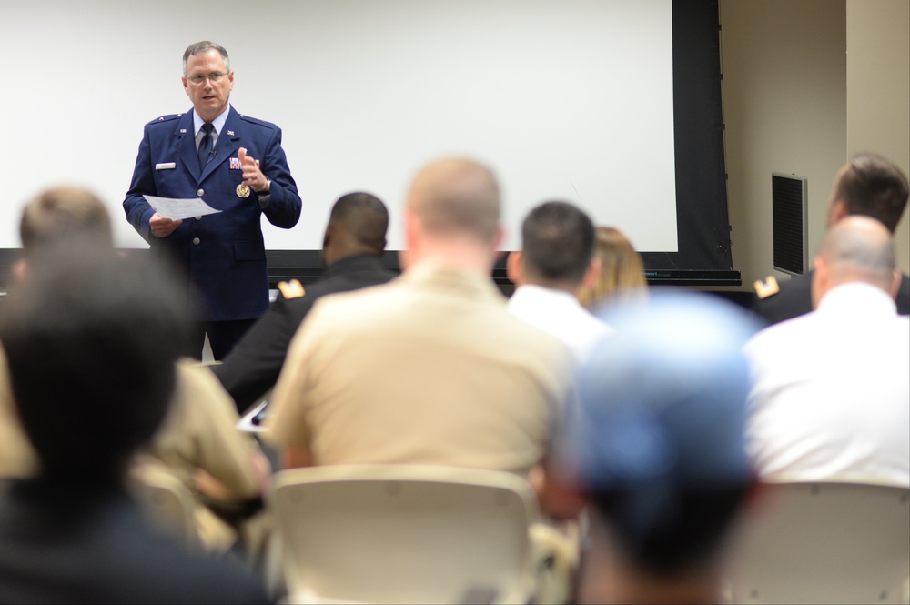 Brigadier General James Dienst at Vanderbilt University