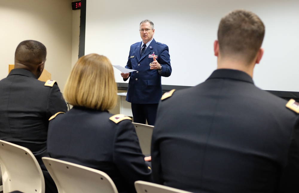 Brigadier General James Dienst at Vanderbilt University