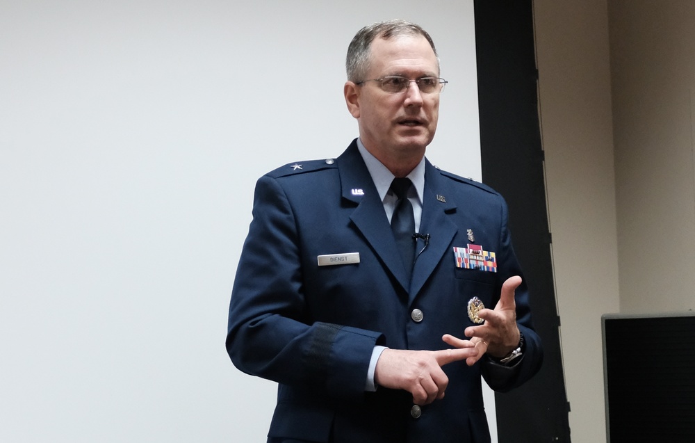 Brigadier General James Dienst at Vanderbilt University