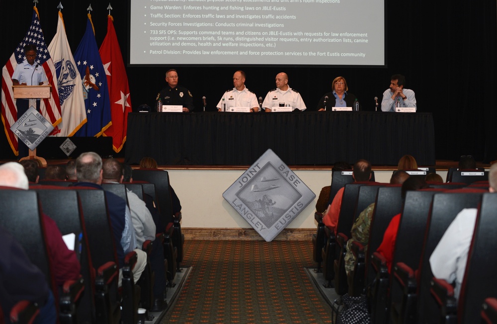 Fort Eustis hosts town hall