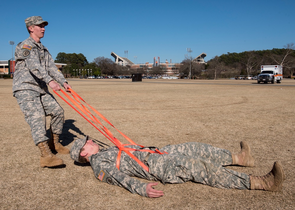 Combat carry sling training