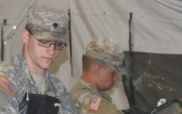 Scrubbing up at the Connelly