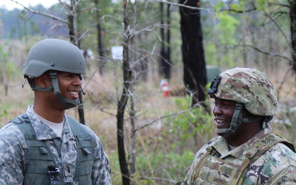 Lieutenants taking charge