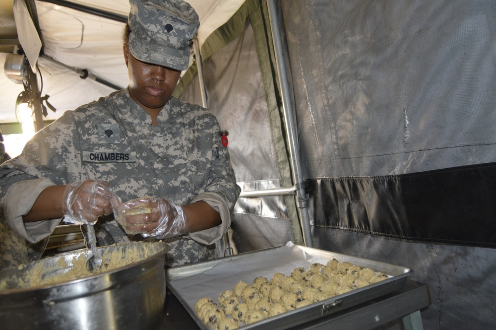 Even Soldiers need cookies!