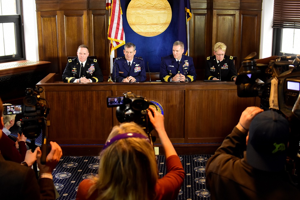 Military leaders brief Alaska legislators