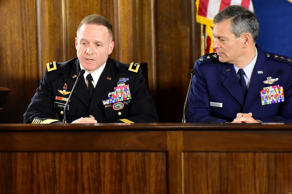 Military leaders brief Alaska legislators