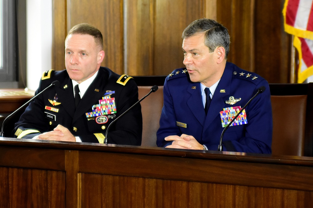 Military leaders brief Alaska legislators