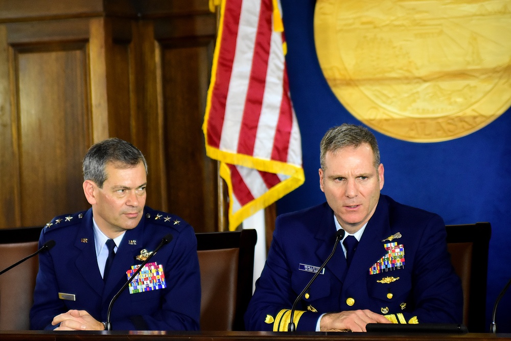 Military leaders brief Alaska legislators