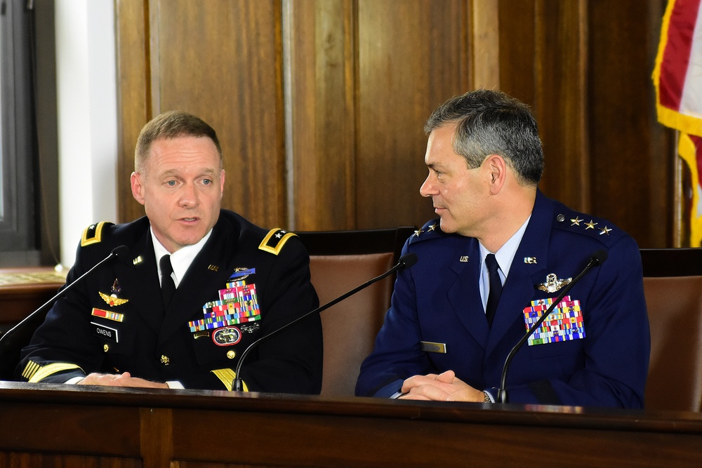 Military leaders brief Alaska legislators