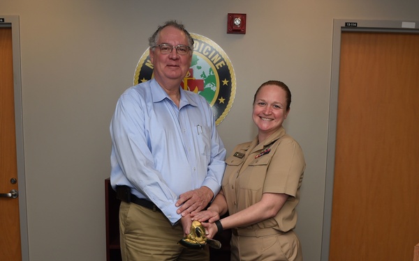 Navy Medicine East celebrates the chief petty officers' birthday with a cake-cutting