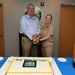 Navy Medicine East celebrates the chief petty officers' birthday with a cake-cutting