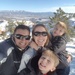 Major Stacey Colon and family enjoy a snow day