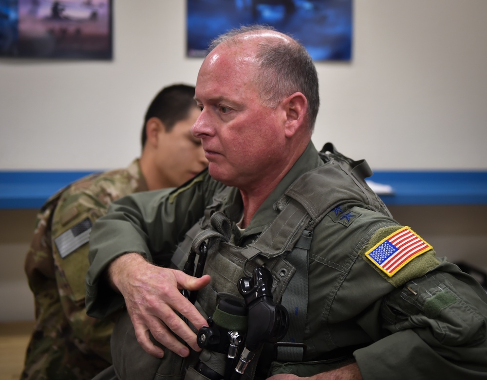 AFSOC vice commander completes 'fini' flight