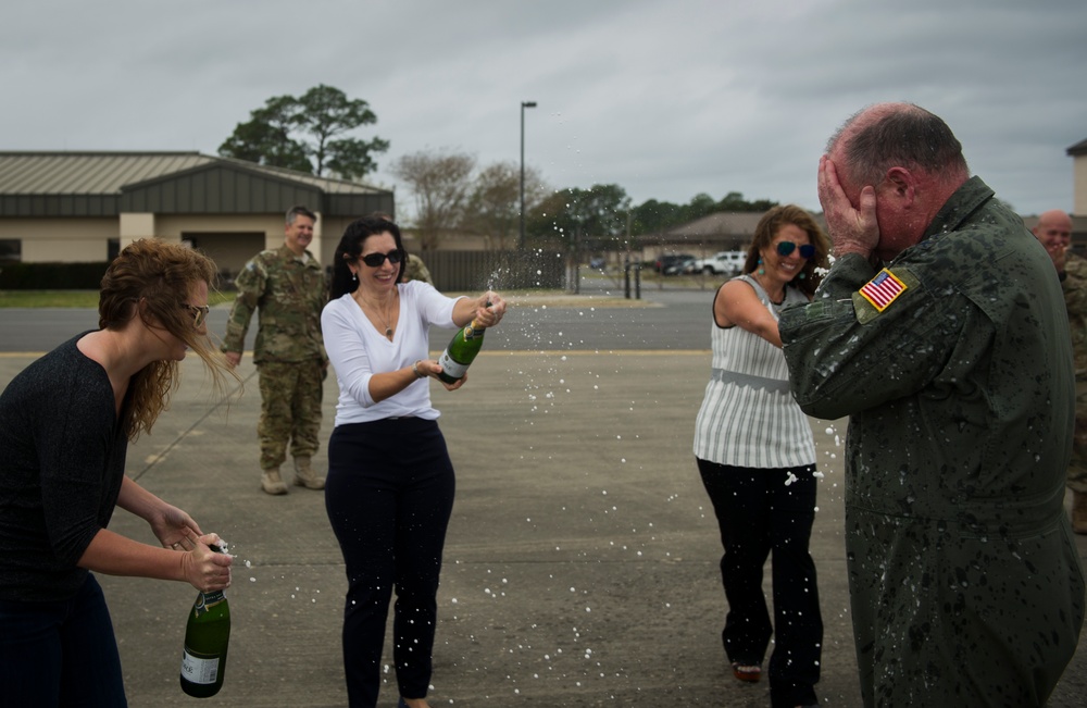 AFSOC vice commander completes 'fini' flight