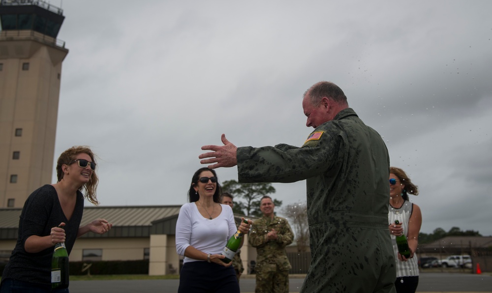 AFSOC vice commander completes 'fini' flight