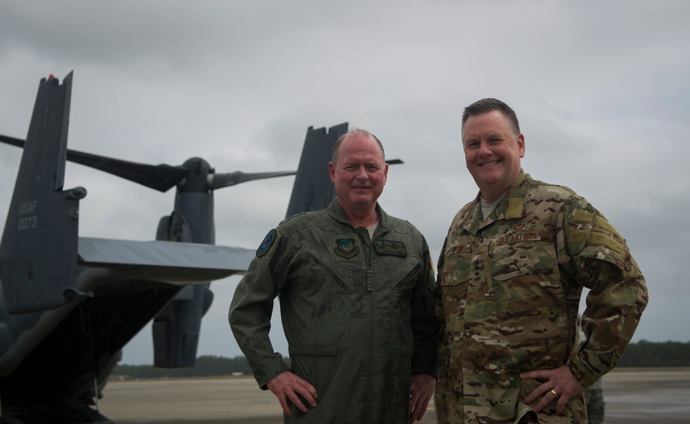 AFSOC vice commander completes 'fini' flight