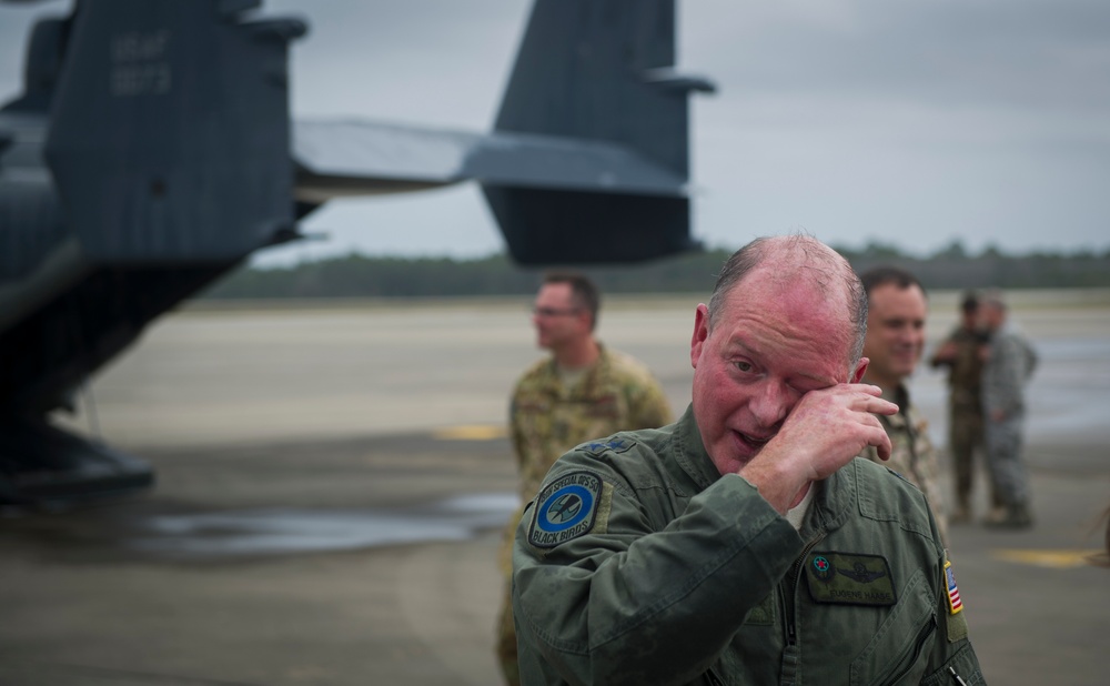 AFSOC vice commander completes 'fini' flight