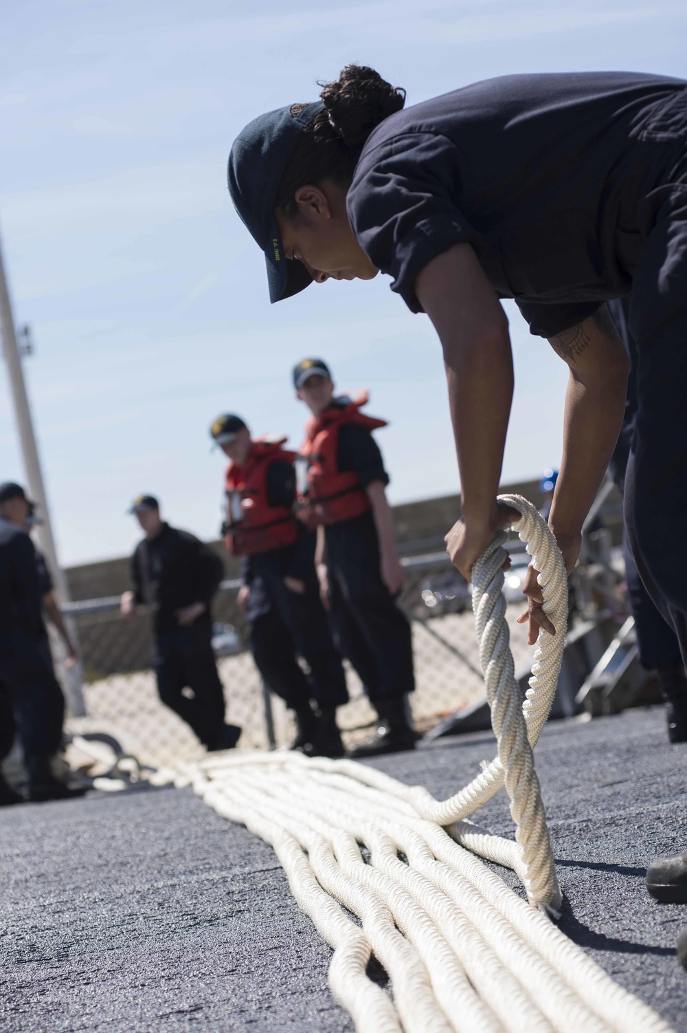 USS Ross (DDG 71) Conducting Naval Operations