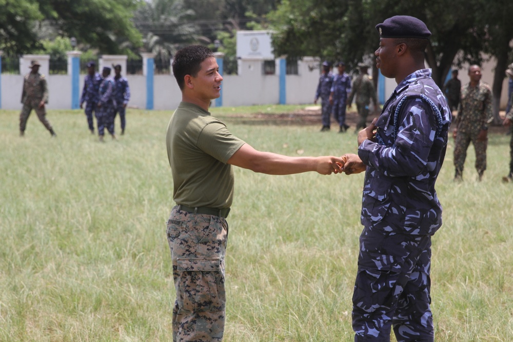 U.S. Marines build partnerships in Ghana
