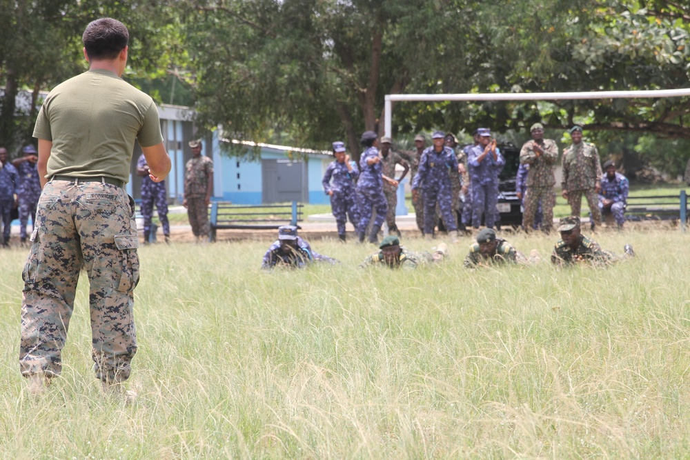 U.S. Marines build partnerships in Ghana